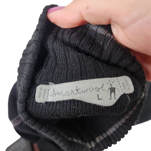 SMARTWOOL Sweater Mens Large 1/2 Zip Pullover Merino Wool Outdoor Hiking Warm - Picture 13 of 13